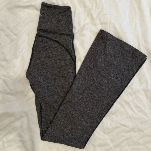 lululemon athletica Gray Flare Leggings - Picture 1 of 1